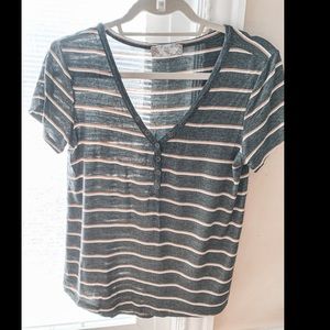 Striped tee